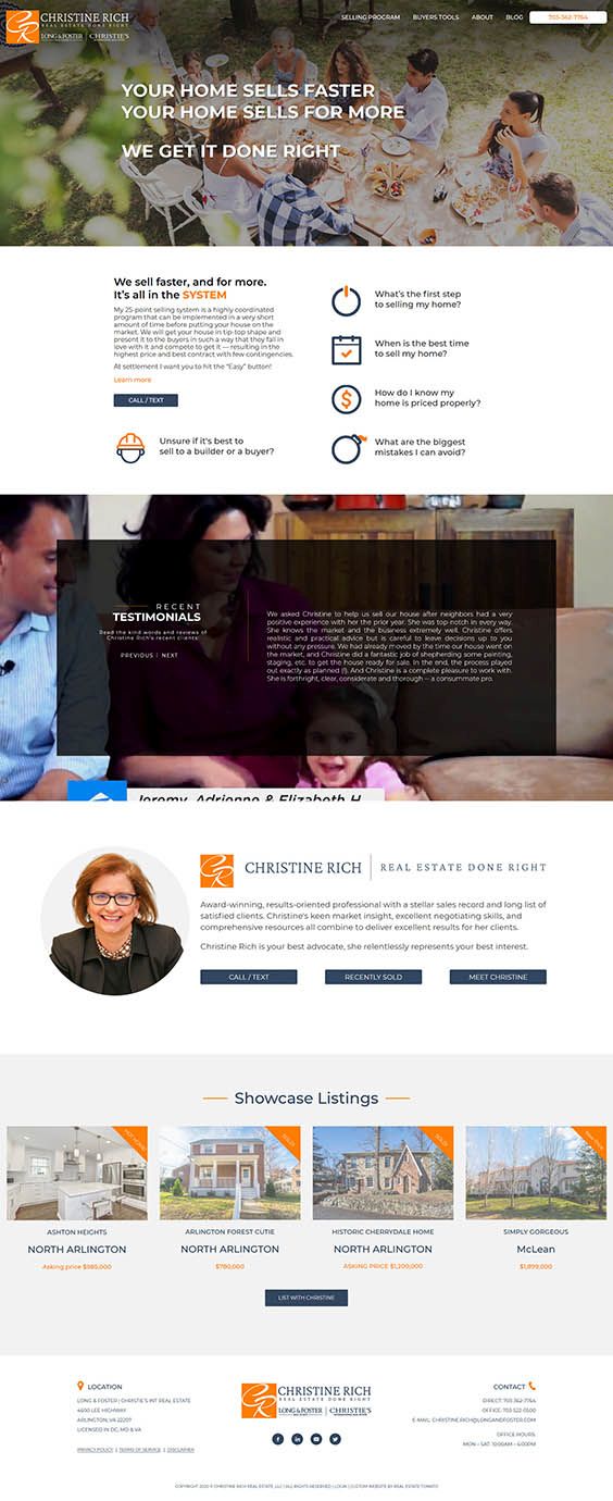 Realtor website design